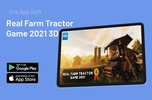 Real Farm Tractor Game 2021 screenshot 1