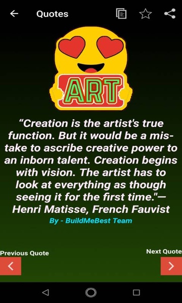 Art Quotes in English - Art Status & Best Thoughts - Preview 1