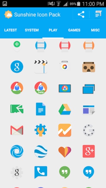 Sunshine Icon Pack - Preview 5