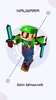 Skin Luigi for Minecraft PE screenshot 2