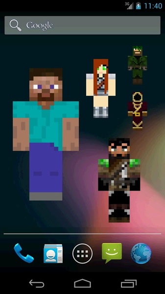 Skin Widget for Minecraft - Preview 3