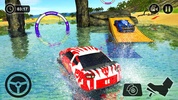 Floating Water Surfer Car Driving - Beach Racing screenshot 3