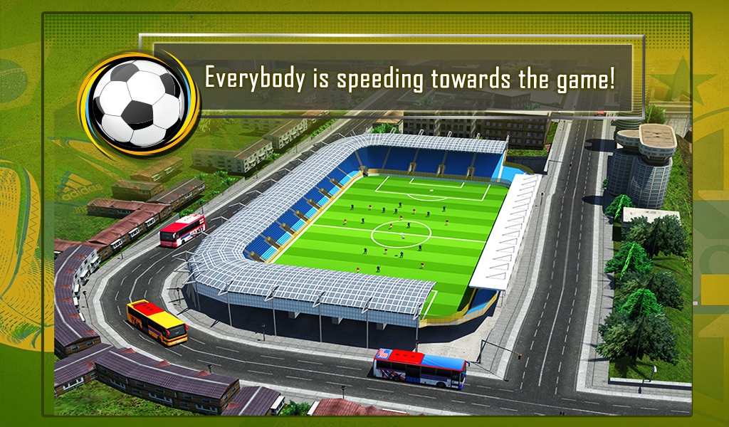 Soccer Fan Bus Driver 3D - Preview 3