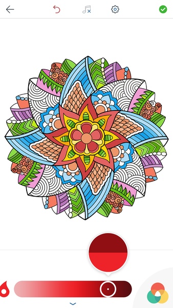 Magic Mandalas: Coloring Pages - Preview 3
