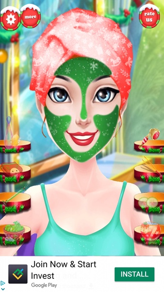 Christmas Girl : Makeup Salon Games For Girls - Preview 5