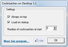 Cokroach on Desktop screenshot 2