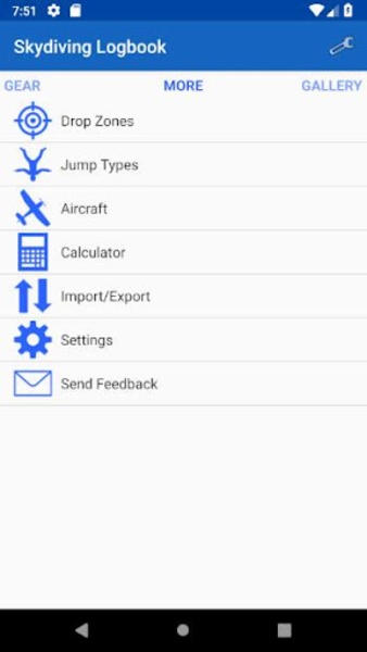 Skydiving Logbook - Preview 3