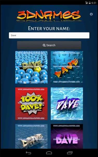 3DNames - Preview 3