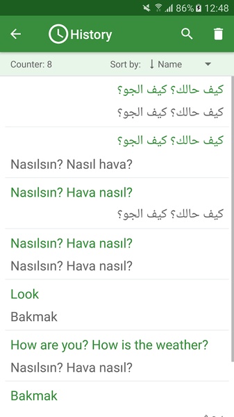 Turkish - Arabic Translator - Preview 2