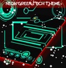 Neon Green Tech Theme screenshot 2