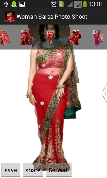 Woman Saree Photo Shoot - Preview 5
