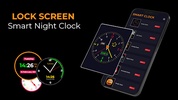 Lock Screen Smart Night Clock screenshot 6