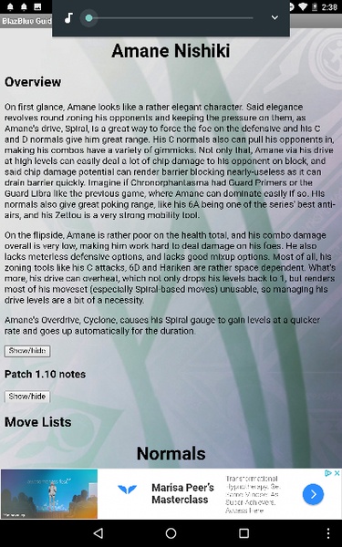 BlazBlue Guide - Preview 4