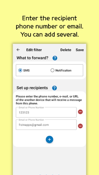 SMS Forwarder - Preview 3