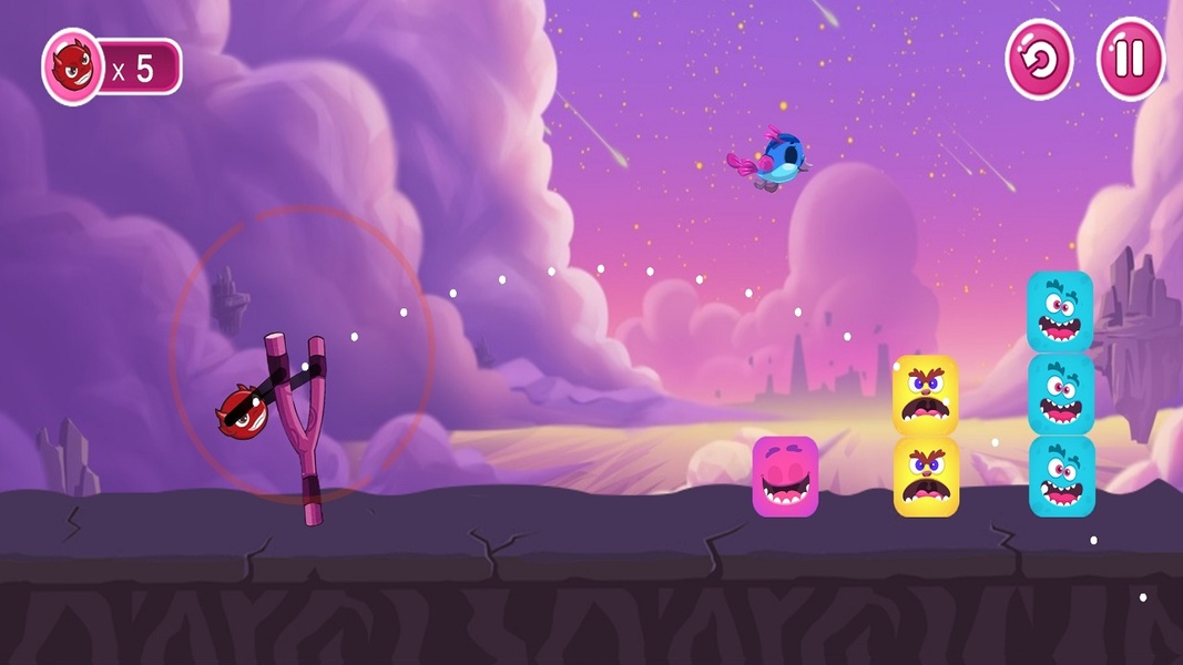 Birds Slingshot - Preview 3