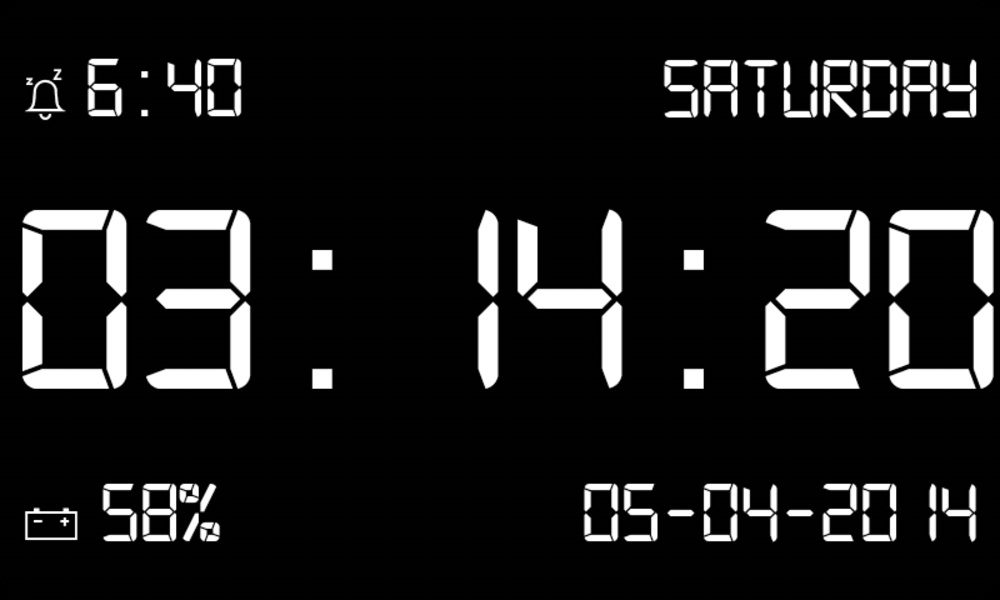 Dock Station Digital Clock - Preview 5