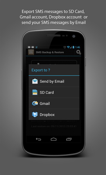 SMS Backup & Restore - Preview 4