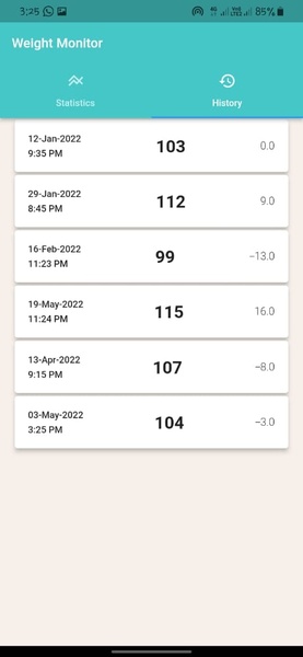 Advance Weight Monitor - Preview 1