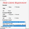 Calorie Requirement screenshot 4