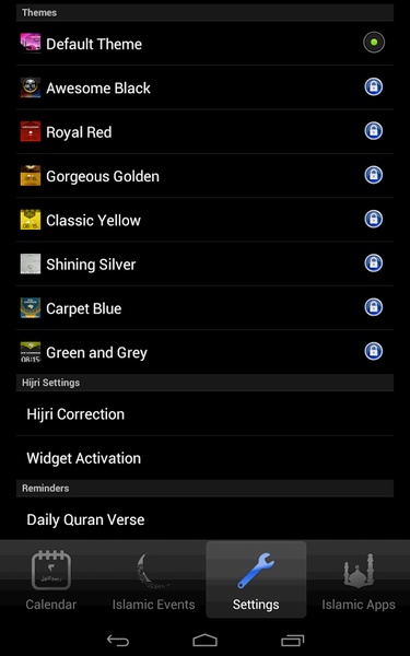 Islamic Calendar (Hijri) Free - Preview 12