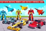 Formula Car Robot Games - Air Jet Robot Transform screenshot 10