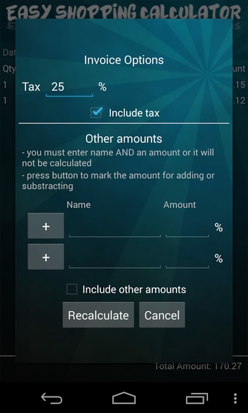 Easy Shopping Calculator - Preview 9