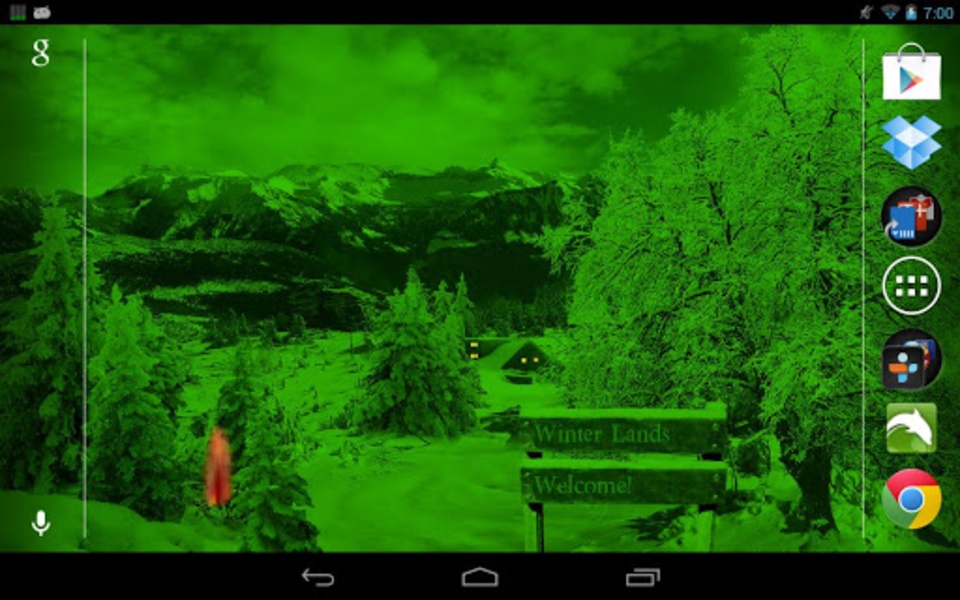 Winter Snow Live Wallpaper - Preview 4