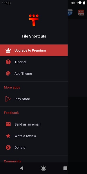 Tile Shortcuts - Quick settings - Preview 6