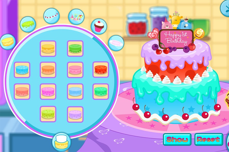 Cooking Celebration Cake - Preview 1