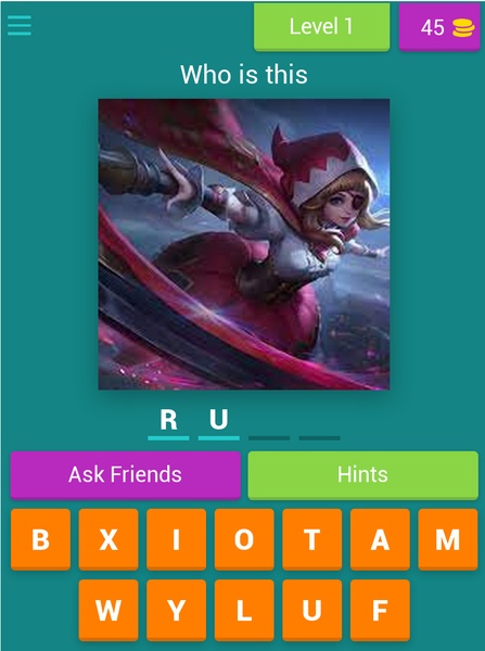 Character Mobile Lagend quiz - Preview 2