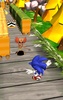 Fast Blue Hedgehog Rush - Jungle Run Adventure screenshot 4