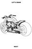 Draw Motorcycles: Cruiser screenshot 1