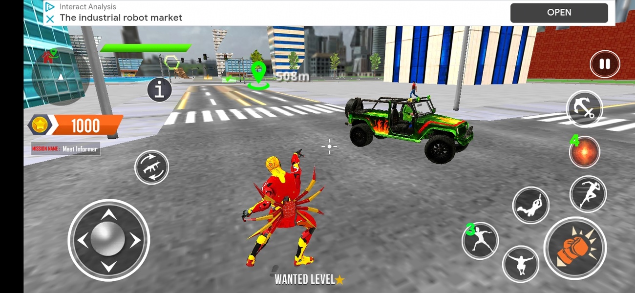 Flying Robot Rope Hero - Preview 1