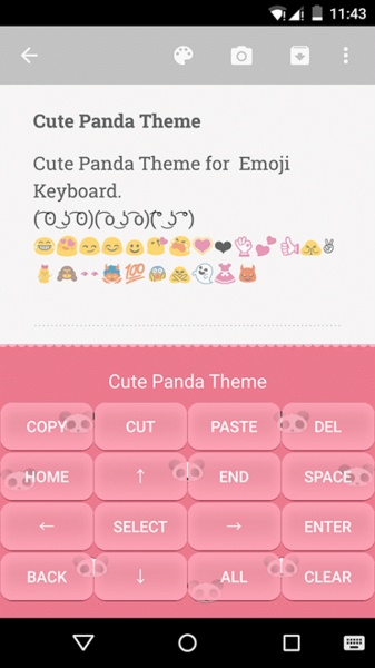 Cute Panda Theme - Preview 3