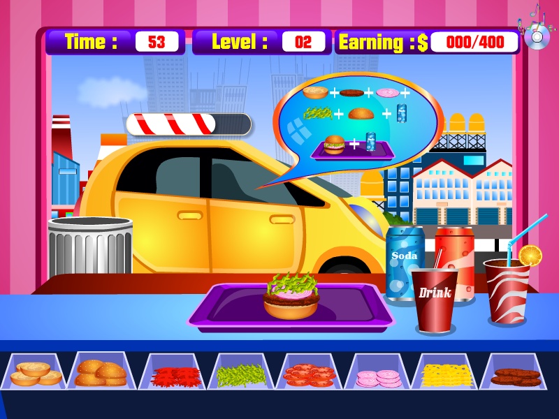 Cooking hamburgers for drivers - Preview 5