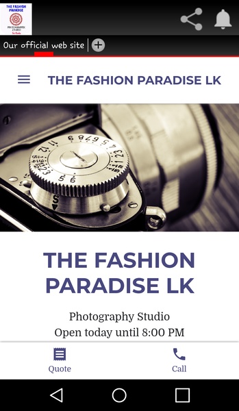 The Fashion Paradise Business App - Preview 2