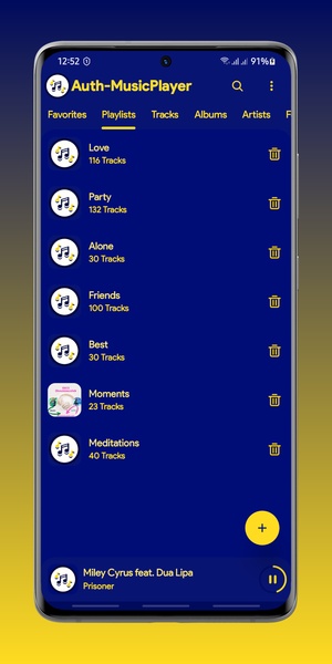 Auth Music Player - Preview 6