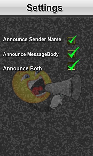 Talking SMS - Preview 2