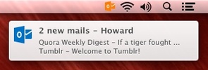 Howard Email Notifier screenshot 1