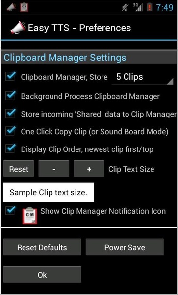 Easy Text To Speech - Preview 4