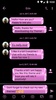 SMS Messages Metallic Pink screenshot 5