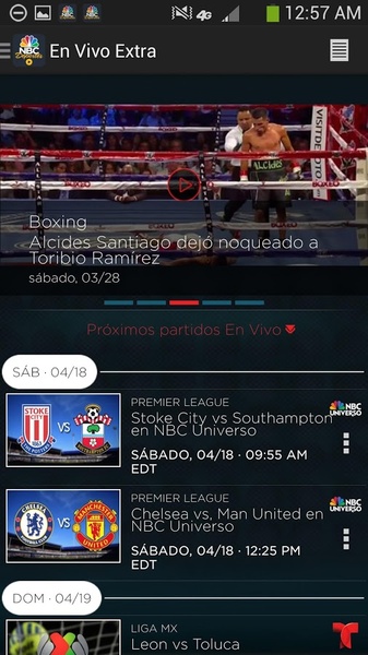 Telemundo Deportes: En Vivo::Appstore for Android