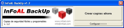 InFoAl BackUp screenshot 1