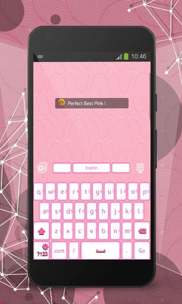Best Pink Keyboard Theme - Preview 2