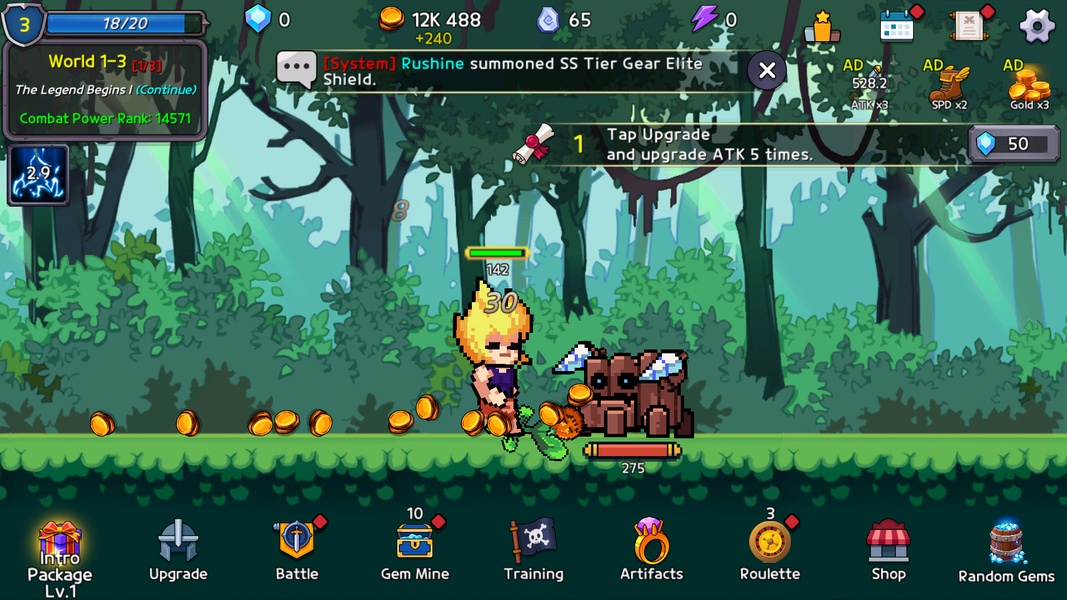 Idle Tank - Preview 3