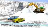 Winter Snow Excavator Crane Op screenshot 15