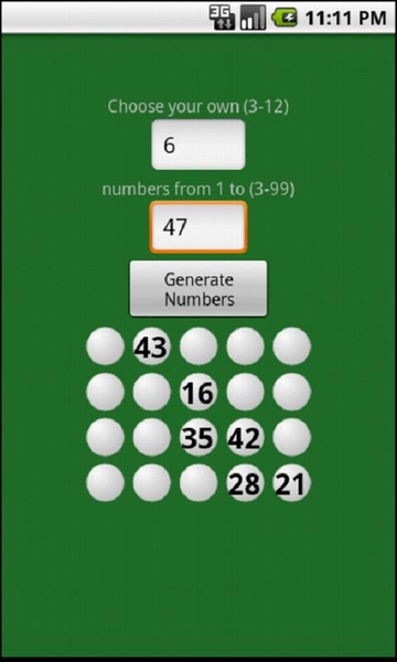 Lottery Numbers - Preview 3