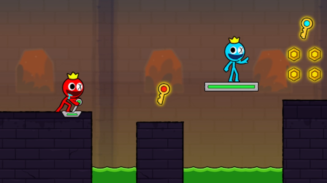 Red and Blue Stickman 2 - Preview 20