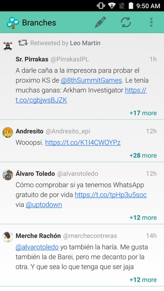 Branches for Twitter - Preview 6