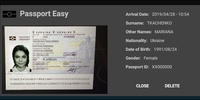 Passport Easy screenshot 1